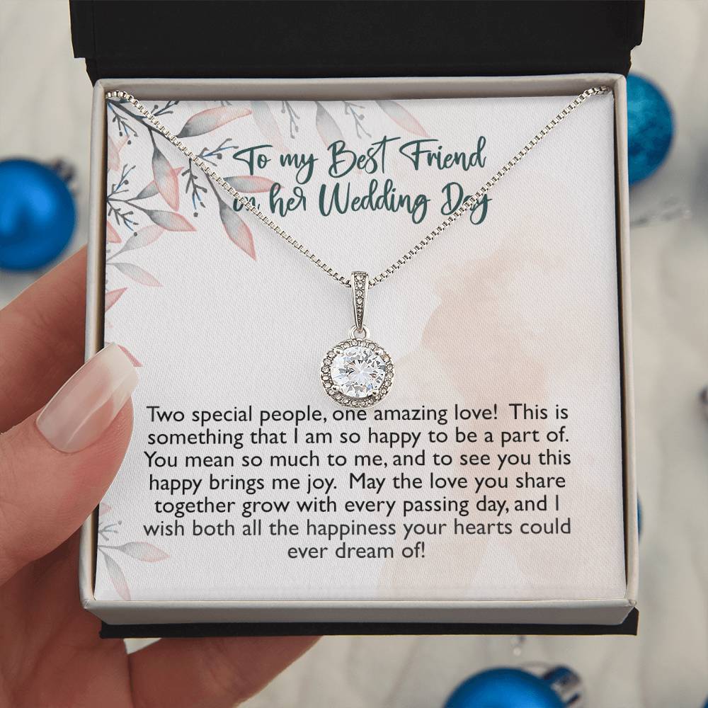 Best Friend Bride Gift, Best Friend Wedding Gift, Wedding Card Message for Friend,To My Best Friend on her Wedding Day, BFF Best Friend Forever