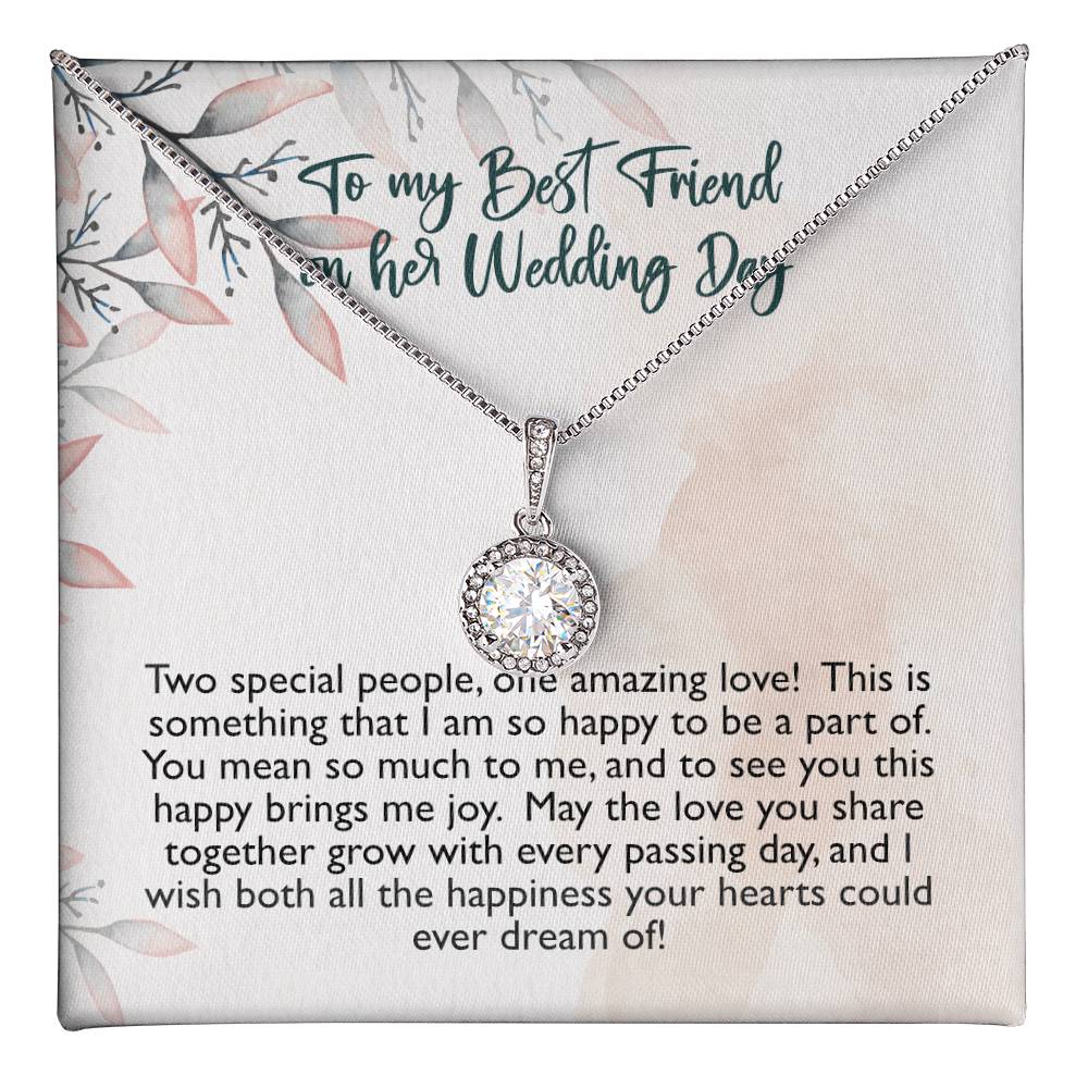 Best Friend Bride Gift, Best Friend Wedding Gift, Wedding Card Message for Friend,To My Best Friend on her Wedding Day, BFF Best Friend Forever