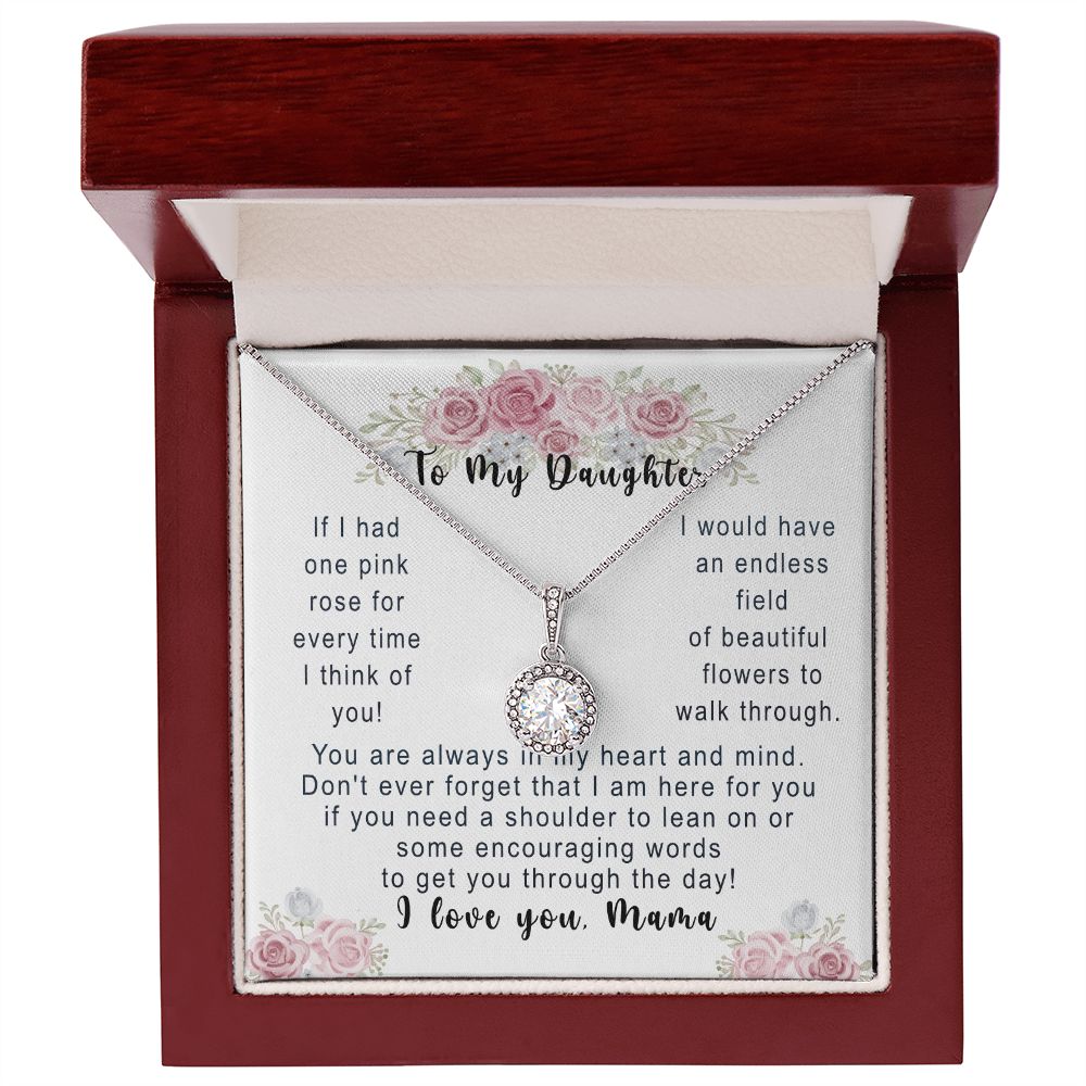 If daughters were sales flowers necklace