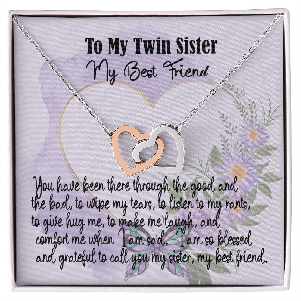BIRTHDAY WISHES TO MY TWIN SISTER CARD | Zazzle